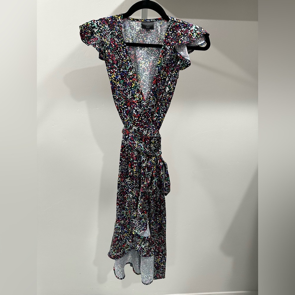 The Beach to Brunch Wrap Dress - Wildflower Fields, Small